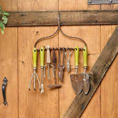 an article about tools hanging on a wall