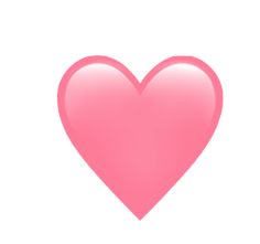 a pink heart shaped object on a white background