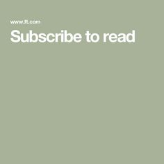 the words subscibe to read are in white on a green background with an image of