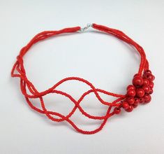 RED NECKLACE One of the most useful forms is made of glass beads and larger wooden beads. You can wear a necklace at any time, during the day, evening or maybe for special occasions. This necklace is modern, comfortable and if you wish you can order a ring and bracelet with the same materials; Bracelet: https://www.etsy.com/listing/557182551 Ring: https://www.etsy.com/listing/552125715 The necklace or all set can be a very beautiful gift. Material: WIRE, GLASS and WOOD BEADS Production technique Wooden Beads Choker Beaded Necklaces For Gifts, Wooden Beads Choker Necklace As Gift, 2024 Jewelry, Ring And Bracelet, Constellation Jewelry, Necklace Everyday, Necklace For Her, Red Necklace, Everyday Necklace