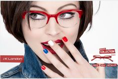 cute! I like ( :  JK London by Jai Kudo #spectacles #eyewear #fashion Brown Bayalage, Cute Glasses Frames, Red Eyeglasses, Trending Hair, Shady Lady, Trendy Glasses, Fashion Eye Glasses, Cute Glasses, Fashion Eyewear