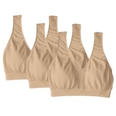 PRICES MAY VARY. Silky bralette-style crop top with four-way stretch for all-day comfort. Soft microfiber Cool Comfort fabric helps wick moisture and keep you cool and comfortable. No hardware to chafe or dig, no itchy tag, only comfort. Perfect leisure bra or sleep bra. nylon - Care:Hand wash cold with like colors. Do not use fabric softener. Do not bleach. Line dry. Do not iron. Women Loose Shirt, Air Bra, Flannel Kimono, Leisure Bra, Sleep Bra, Pack Light, Top Bra, Crop Top Bra, Womens Bras