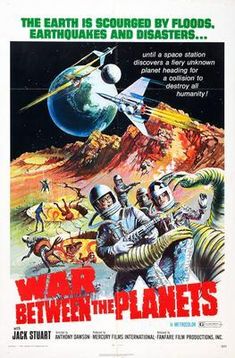 War Between The Planets poster Planet Poster, Film Posters Vintage