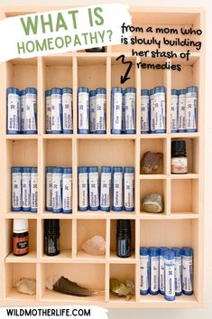 What is Homeopathy? (and how to get started) - Wild Mother Diy Homeopathic Remedies, Natural Medicine Cabinet Organization, Homeopathic Asthma Remedies, Homeopathy Storage Ideas, Homeopathic Antibiotic, Boiron Homeopathic Guide, Homapathic Remedies, Asthma Homeopathy