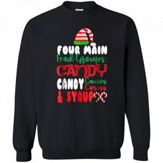 Get your product: Four Main Food Groups Elf Buddy Christmas Pajama Unisex Sweatshirt
1. PRODUCT INFORMATION:

Proudly printed in America
5.3 oz, unisex fit
Heavy cotton, classic midweight fabric
Material: 100% cotton | Dark Gray: 50% cotton:50% polyester | Light Gray: 90% cotton:10% polyester
Double-needle stitched neckline, bottom hem, and sleeves
Quarter-turned to eliminate center crease
7/8 inch collar
Tear-away label
Machine-wash safe
Copyrighted artwork
2. SIZE CHART:
3. RETURN:
We will gla Elf Buddy, Main Food, Food Shirt, Food Groups, Label Machine, Group Meals, Christmas Pajamas, Military Green, Unisex Sweatshirt