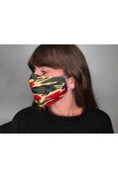 Unisex reusable cotton face mask in Camouflage print. 2 layers of protection Reusable Made from sustainable cotton Adjustable ear straps High quality, easy to use and comfy to wear, Jayley's reusable unisex fashion face masks will help you keep yourself styled and others protected. Designed to cover your nose and mouth with ease and comfort, these natural sustainable fabric masks that feature adjustable, elasticated ear loops can be used as an additional precaution, preventing unnecessary touchi Faux Fur Bag, Yellow Animals, Fur Gloves, Fur Headband, Faux Fur Scarves, Faux Fur Hat, Hair Bobbles, Feather Hat, Sustainable Fabric