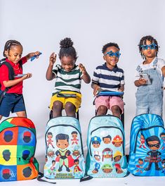 Rock that crown with confidence, young prince! With limitless swag, flava, and cool vibes, this high-quality Black Boys Can Be Anything backpack is the perfect accent to set off any young prince’s back-to-school wardrobe. It's the self-pride statement that melanated toddlers and boys need to set the school year off right. With several compartments to stash all the necessities, this bag is also ideal for day trips, sports, and other extracurricular activities. Greatness is your birthright, young Casual Backpack For End Of School Year, Casual Character Print Backpack For Back To School, Casual Backpack With Character Print For Back To School, Boys Backpack, Extracurricular Activities, Cool Vibes, Young Prince, Boys Backpacks, Extra Curricular Activities