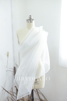 Best Designer Polyester Organza Satin Fabric Online Elegant Cream Sheer Tulle Fabric, Elegant White Sheer Tulle Fabric, White Organza Tulle Fabric For Wedding, Elegant White Tulle Fabric For Party, Elegant White Summer Veil, Elegant Sheer Organza Veil, Elegant White Tulle Fabric For Summer, Drip Dry, Sheer Curtains