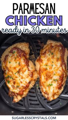 parmesan chicken is ready in 30 minutes