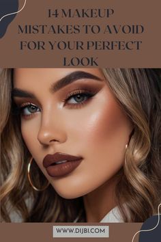 Makeup Tips For Beginners, Matte Eyeshadow, Perfect Makeup, Glam Makeup