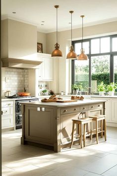 61 Swoon-Worthy Taupe Kitchen Cabinets Ideas for Every Style Kitchen Floor Tile Design, Kitchen Cabinets Styles, Cabinets Styles, Navy Blue Kitchen Cabinets, Modern Cabinetry, Taupe Walls, Kitchen Cabinets Ideas