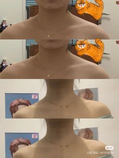 an image of a mannequin's head with different angles