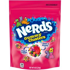 a bag of nerds gummy clusters