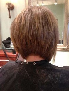 Back Of Bob Haircut, Bob Haircut Back View, A Line Haircut, Kort Bob