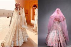 Learn 11 different ways to drape a Lehenga Dupatta & wow everyone with the variety of ways one can wear a lehenga dupatta. Sounds interesting? Read on. Bridal Hairdo, Bridal Dupatta