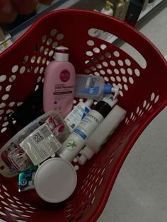 Red Shower Routine, Target Hygiene Shopping, Body Care, Self Care, Lotion, Moisturizer, Target