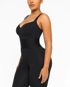 Black Compressive Sleek Shapewear, Black Compressive Shapewear Short Length, Compressive Black Short-length Shapewear, Black Smoothing No-show Shapewear, Wedding Shapewear, Black Compressive Shapewear With Built-in Padding, Waist Trainer Workout, Black Friday In July, Low Intensity Workout