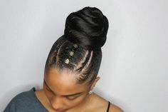 Black Hair Protective Styles, Touch Of Heaven, Black Hair Updo Hairstyles, Gel Hair, Weave Ponytail Hairstyles, Natural Hair Stylists, Braided Ponytail Hairstyles, Open Hairstyles