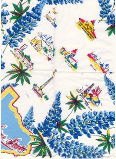 VINTAGE LADIES HANKIE from USA* Ribbon Flowers, Vintage Ladies, Flowers