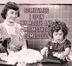 Magnet sometimes I Open My Mouth and My Mother Comes - Etsy My Mouth, Sarcastic Quotes Funny, Mom Quotes, Sarcastic Quotes, Funny Signs, Funny Cartoons, Refrigerator Magnets, Good Morning Images