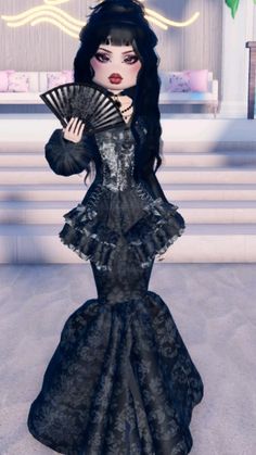 dti / dress to impress / goth / trad goth / gothic / one color / black / your style Goth Trad, Trad Goth Outfits, Vampire Dress, Goth Vampire, Trad Goth, Dark Dress, Theme Dress, Goth Dress, Y2k Clothing