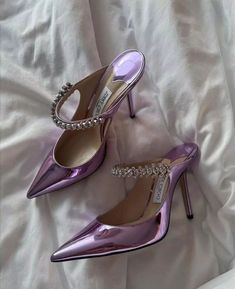 Purple Heels, Soft Life, Girls Heels, Jimmy Choo Heels, Stunning Shoes