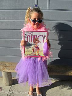 Literature Costumes, Book Week Characters, Bookweek Costumes, Girl Book Characters, Childrens Book Character Costumes, Story Book Costumes, Storybook Costumes, Fancy Nancy Costume, Character Day Ideas