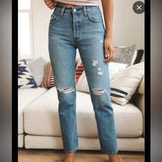 High Rise Straight Leg Nwt. First Picture Is Same Style In Different Color For Fit Reference. Levis 501 Original, Fit Reference, Levi's 501, Button Fly Jeans, Same Style, Levi's Jeans, Style Ideas, Levis Jeans, One Pic