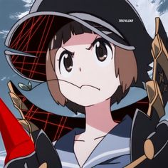 Mako Kill La Kill Icon, Mako Mankanshoku Icon, Mako Kill La Kill, Kill La Kill Mako, Mako Mankanshoku, Anime Hug