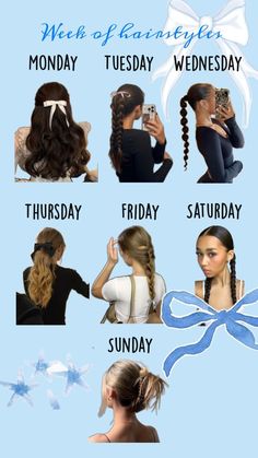 Week Of Hairstyles, Hair Hairstyles, Not Mine, Hair Inspo, Hair, Plaits