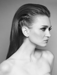 Slicked-Back Hair to Rock at Work or on the Weekend Wedge Hairstyles, Beehive Hair, Asymmetrical Hairstyles, Slick Back, Faux Hawk, Slicked Back Hair, Funky Hairstyles, Slick Hairstyles, Fringe Hairstyles