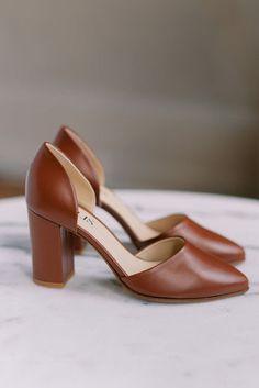 The Ella Heel is a versatile block heel that is as comfortable as it is elegant. Available in four classic colors, this pointed-toe d'orsay heel features an 85mm block heel and anti-slip rubber on the soles. Shoe Inspo, Crazy Shoes, Pretty Shoes, Mode Inspiration, New Wardrobe, Looks Vintage, Sneakers Shoes, Fashion Drawing, Cute Shoes