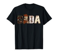 an image of the word ald in different letters on a black t - shirt