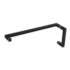 an image of a black towel rack