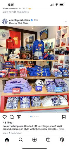 an image of a store with many items on display