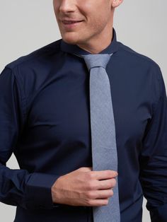 Our new Extreme Cutaway Navy Shirt is here. This shirt with a delicate and soft navy easy-iron fabric. Navy Shirt For Business Casual In Spring, Navy Shirt For Business Casual Spring, Navy Shirt For Business Casual Spring Occasion, Navy Business Casual Shirt For Spring, Navy Formal Shirt For Spring, Navy Elegant Business Shirt, Elegant Navy Business Shirt, Elegant Navy Tops For Semi-formal Occasions, Cutaway Collar