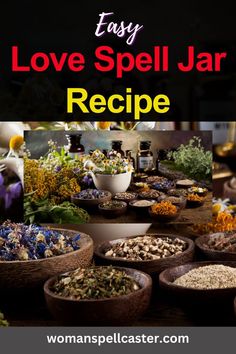 Make your love spell dreams come true with this easy-to-follow recipe for a powerful Love Spell Jar. Get started now and watch the magic unfold! Love Spell Jar Recipe, Love Spell Jar, Make Him Obsessed, Manifestation Spells, Easy Love Spells, Love Jar