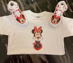 Custom Minnie Mouse Nike Af1 100% Authentic Girls Shoes Sneakers, Sneakers Athletic, Girls Sneakers, Custom Shoes, Girls Shoes, Minnie Mouse, Athletic Shoes, Shoes Sneakers, Nike