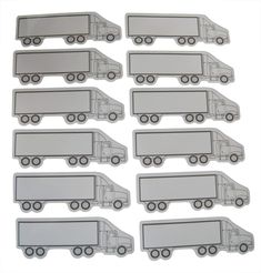 PRICES MAY VARY. 12-PIECE SEMI MAGNETS measure 5.25 inches by 1.75 inches with thick mil magnet construction. These make ideal giveaways, carnival prizes or party favors in gift goody bags as stuffers. PRIME TEACHER SUPPLIES these magnets add flair to any table setting as decorations or as a truck centerpiece. They are perfect for construction themed birthday parties & for games at get togethers. A must have in goodybags. GIVE-AWAY PARTY FAVORS Coaches, teachers, & parents alike will enjoy their Teacher Decorations, Promotional Items For Business, Grab Bag Gifts, Miniature Design, Carnival Prizes, Small Refrigerator, Goody Bags, Teacher Supplies, Magnet Set