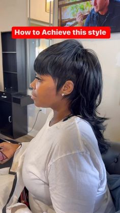 Quick Weave Mullet, Big Volume Hair, Mohawk Ponytail, 27 Piece Hairstyles, Sassy Hairstyles, Pretty Short Hair, 27 Piece, Half Shaved Hair, Bold Hair Color