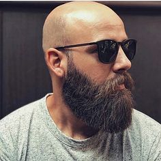 Popular Beard Styles, Bald With Beard, Best Beard Styles