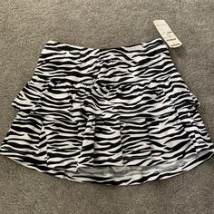 Zebra Print Skort Nwt Size 3t Zebra Skirt, Zebra Print Skirt, Party Animal, Jumping Beans, Layered Skirt, Print Skirt, Skorts, Zebra Print, Kids Bottoms