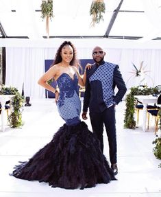 Setswana Wedding Dresses, Setswana Traditional Dresses For Bride, Seshweshwe Dresses Design For Bride, Chilanga Mulilo Outfits, Tswana Bride, Setswana Traditional Dresses, Tswana Wedding, Tswana Traditional Wedding, Chilanga Mulilo