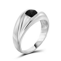 The average black diamond ring for men can often end up being a disappointment, with black diamonds that aren’t genuine – leaving you with a tacky, cheap-looking mens ring. At JewelExcess, we craft our Black Diamond Men’s Ring with 1CTTW Genuine Black Diamonds that radiate lustrous shine and a unique, mysterious charisma, exuding premium quality and craftsmanship. Unlike poorly made mens jewelry with stones that fall out and cheap metal bands that chip easily, our men’s rings are forged with a . Gemstone Rings For Men, Luxury Black Rings For Men, Black Diamond Ring Men, Mens Black Diamond Ring, Luxury Men's Ring With Black Diamonds For Formal Occasions, Men’s Black Diamond Ring, Mens Rings Fashion, Black Diamond Ring, Men's Rings