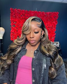 Body Wave Wigs, Wig Blonde, Slick Hairstyles, Dope Hairstyles, Hair Laid