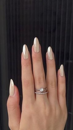 Fabulous Nails, Chic Nails, Chrome Nails, Gorgeous Nails, Nude Nails, Nail Designer