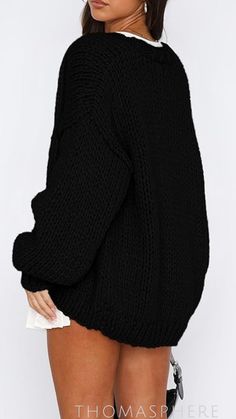 PRETTYGARDEN - Long Sleeve Oversized Knit Cardigans for Women 🎄