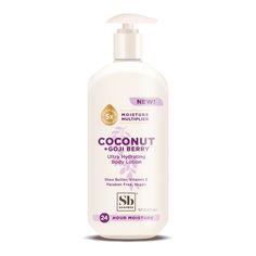 Coconut + Goji Berry Body Lotion Soapbox Coconut + Goji Berry Body Lotion  |  Sally Beauty Coconut Body Lotion, Jergens Coconut Lotion, Soap And Glory Coconut, Ivory Coconut Body Wash, Tropical Body Lotion, Sally Beauty, Goji Berries, Curly Hair Care, Hand Lotion