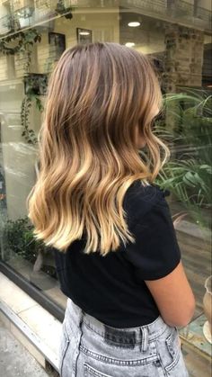 Balyage Long Hair, Balayage Long Hair, Color Balayage, Brown Hair Balayage, Honey Hair, Balayage Hair Blonde, Blonde Hair With Highlights, Balayage Brunette, Brown Blonde Hair