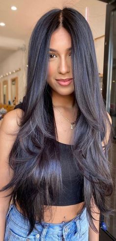 Top 22 Straight Haircut Ideas 2024: Styles for Men & Women, All Lengths Very Long Hairstyles, Layered Haircuts Straight Hair, Haircuts For Long Hair Straight, Long Hairstyles With Layers, Hairstyles With Layers